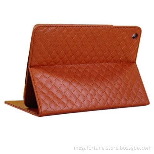 Lambskin Pattern PU Leather MID Case for iPad Mini 2, Ideal for Promotional Purposes